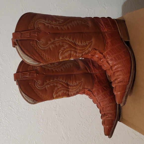 Alegator skin Mans boots - Picture 4 of 11